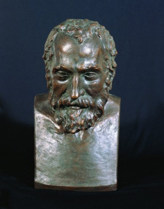 Escultura - Retrat d\'Antoni Gaudí -