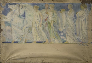 Pintura - Fris decoratiu -