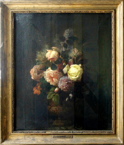 Pintura - Gerro amb flors -