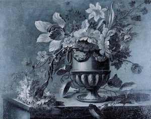 Pintura - Gerro amb flors -