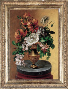 Pintura - Gerro amb flors -