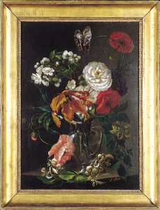 Pintura - Gerro amb flors -