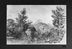 Dibuix - Paisatge d’Arbúcies -