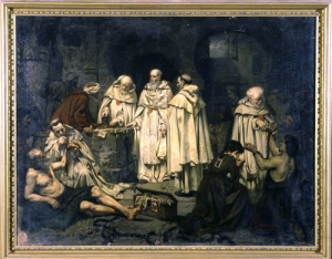 Pintura - Els pares mercedaris rescatant captius a l’Àfrica -