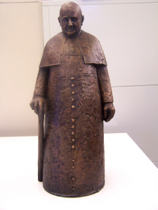 Escultura - Retrat del Papa Joan XXIII -