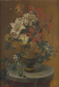Pintura - Gerro amb flors -