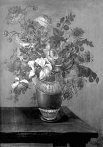Pintura - Gerro amb flors -