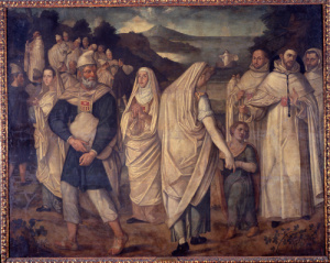 Pintura - La redempció dels captius cristians per l’orde religiós dels pares mercedaris -