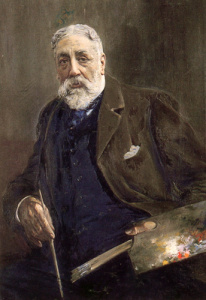 Pintura - Retrat d’Antoni Caba -