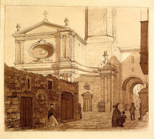 Dibuix - Plaça de la Mercè (Barcelona) -