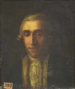 Pintura - Retrat de desconegut -