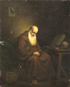 Pintura - Frare ermità -