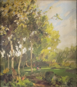 Pintura - Paisatge del Llobregat -