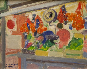 Pintura - Parada amb queviures -