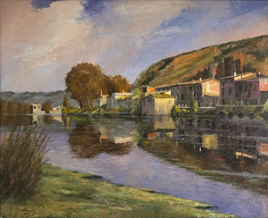 Pintura - El Ter a Pedret -